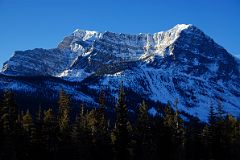 02 Storm Mountain Early Morning From Highway 93 Just After Castle Junction Driving To Radium In Winter.jpg